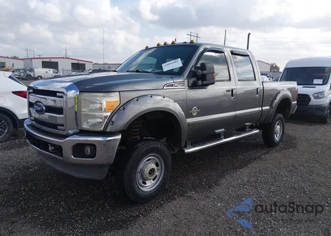 2012 Ford F-250 Lariat из США, поврежденный, VIN 1FT7W2BT1CEC41685